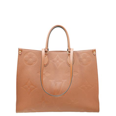 louis vuitton lgoo|louis vuitton onthego cognac gm.